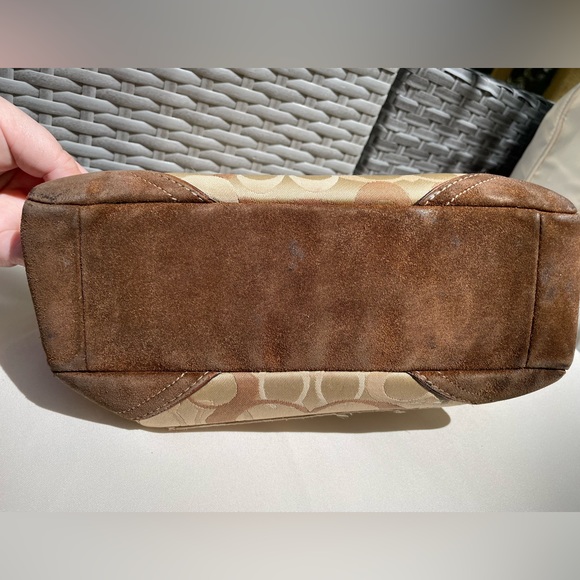 COACH Chelsea Optic Signature bag AUTHENTIC D06K - 10142 - Picture 7 of 15